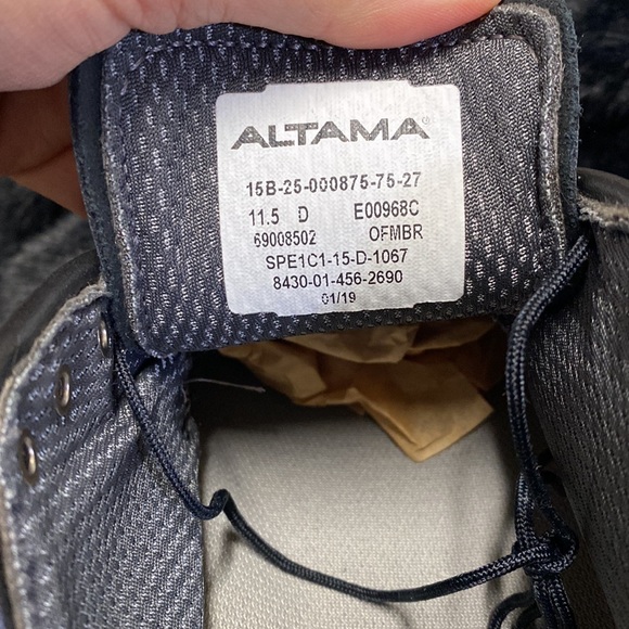 Brand New Men's Altama Uniform Oxford size 11.5 D (without original box) - Picture 6 of 6